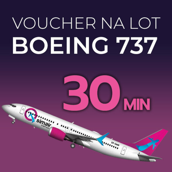 Voucher prezentowy 30 min. Boeing 737 MAX