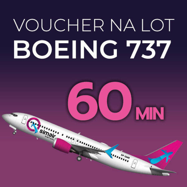 Voucher prezentowy 60 min. Boeing 737 MAX