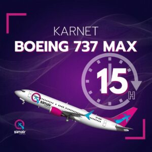 Karnet Boeing 737 MAX - 15 godzin