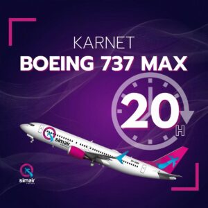 Karnet Boeing 737 MAX - 20 godzin