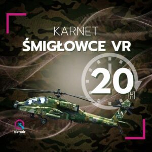 Karnet Śmigłowce VR - 20 godzin