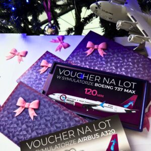 Eleganckie pudełko prezentowe na Vouchery