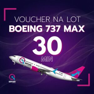 Voucher prezentowy 30 min. Boeing 737 MAX