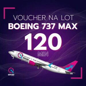 Voucher prezentowy 120 min. Boeing 737 MAX