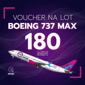 Voucher prezentowy 180 min. Boeing 737 MAX
