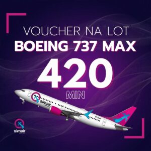 Voucher prezentowy 420 min. Boeing 737 MAX