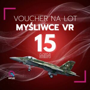 Voucher prezentowy 15 min. Combat Myśliwce VR